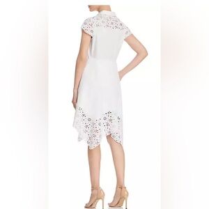 Tahari white dress